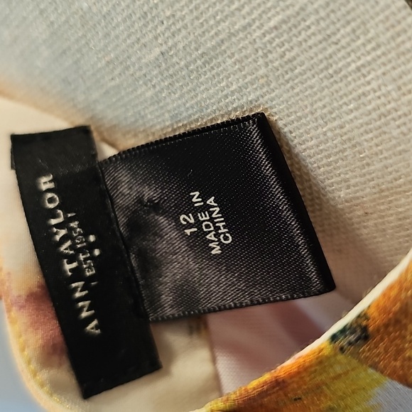 Ann Taylor Elegant Multicolor Blouse - Picture 5 of 10